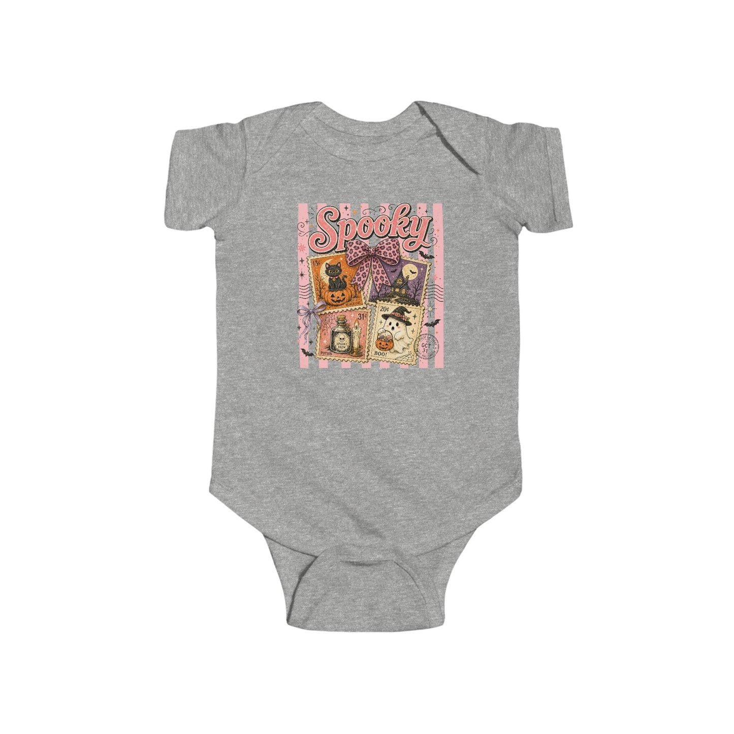 Spooky Collage | Baby Bodysuit