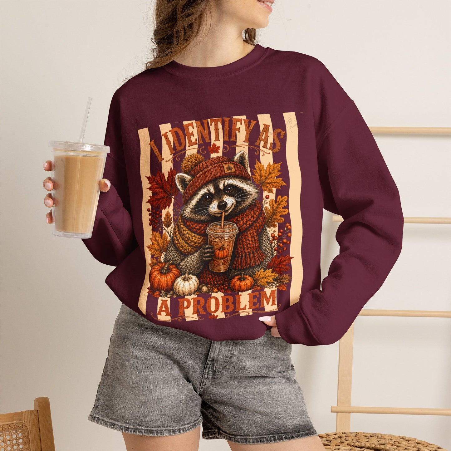 I Identify As a Problem | Crewneck Sweatshirt