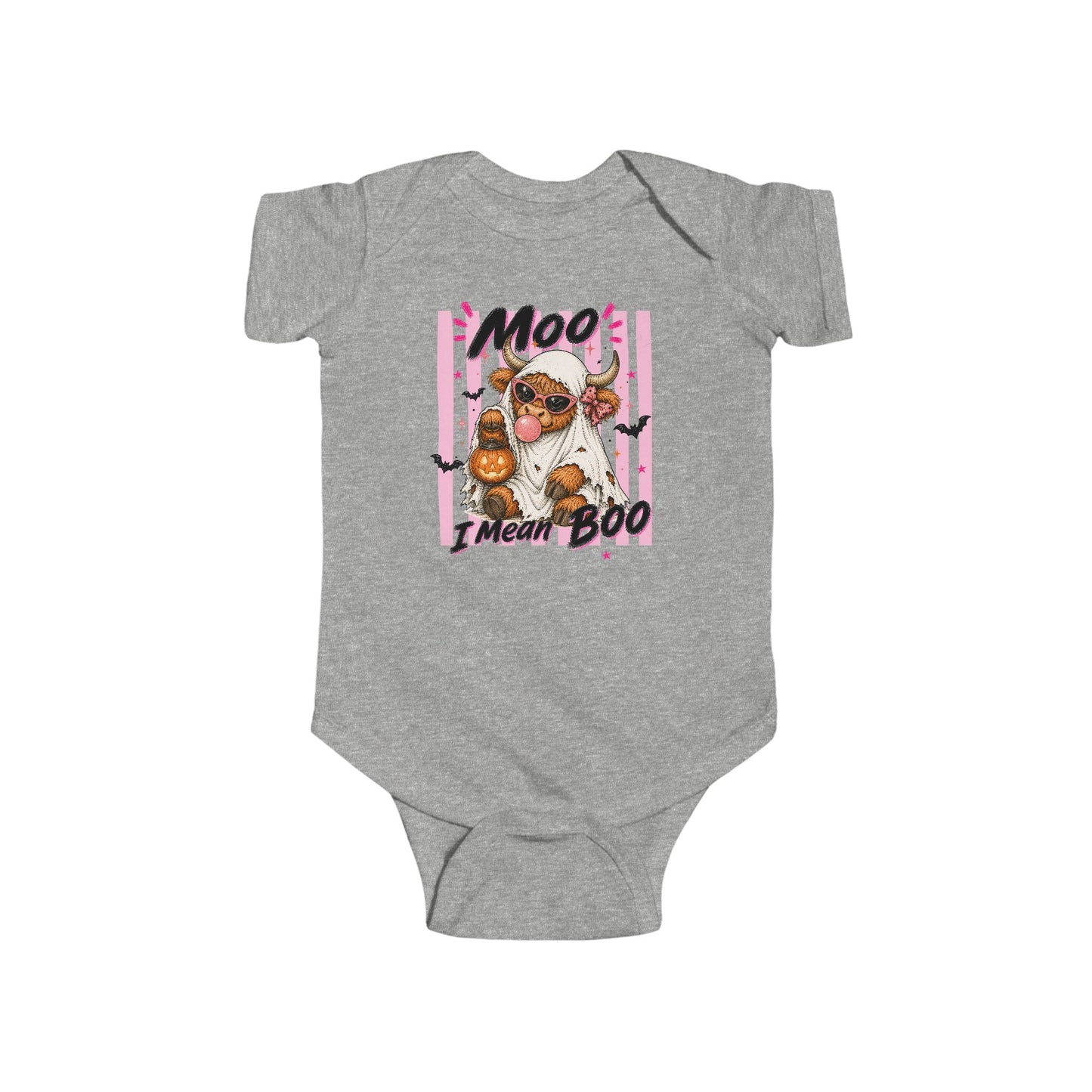 Moo, I Mean Boo | Baby Bodysuit