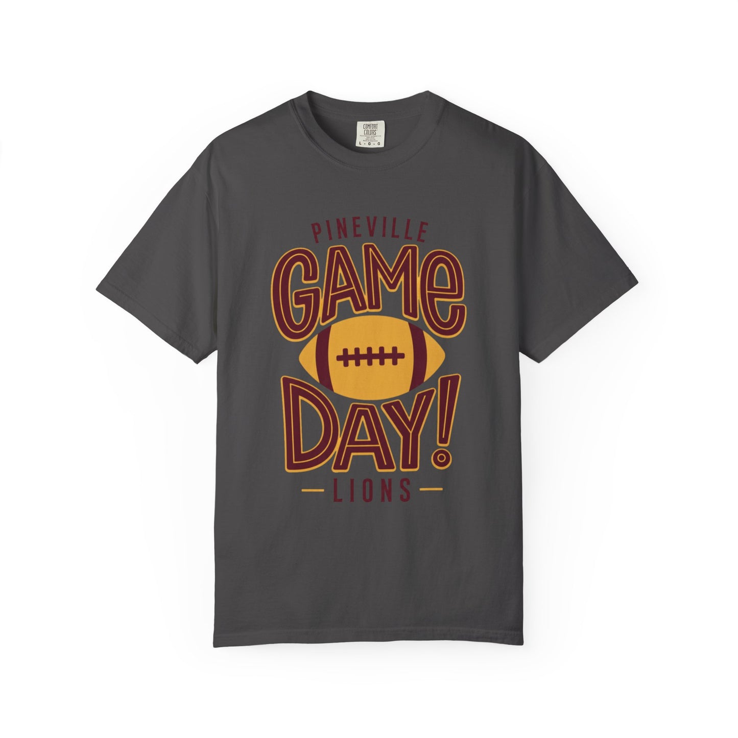 Pineville Lions Game Day Comfort Colors Tee