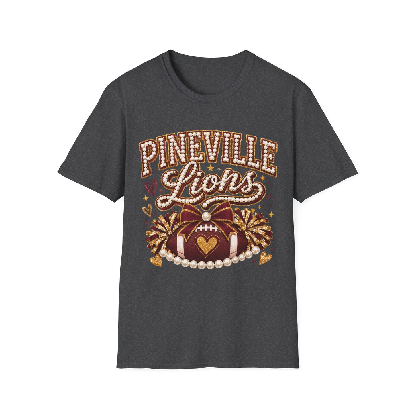 Pineville Lions Glam Game Day Gildan Tee