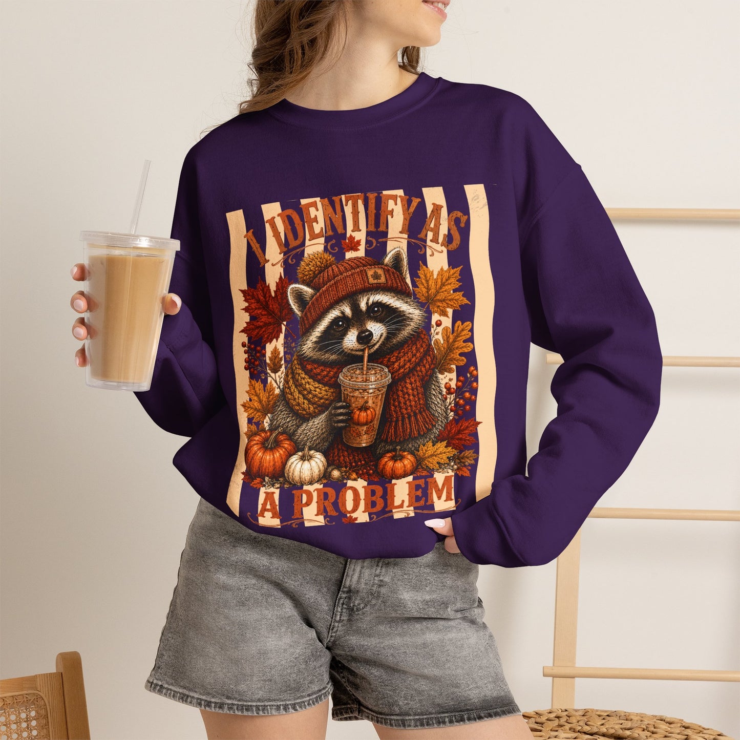I Identify As a Problem | Crewneck Sweatshirt