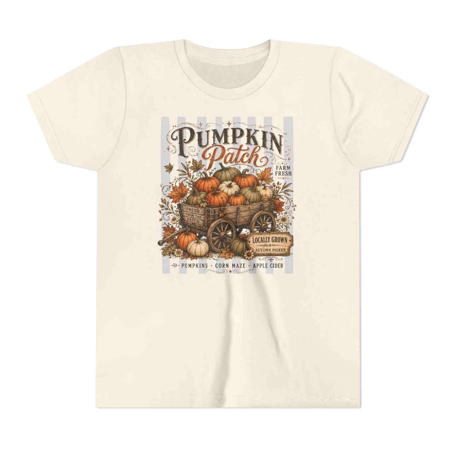 Pumpkin Patch Wagon | Youth Tee