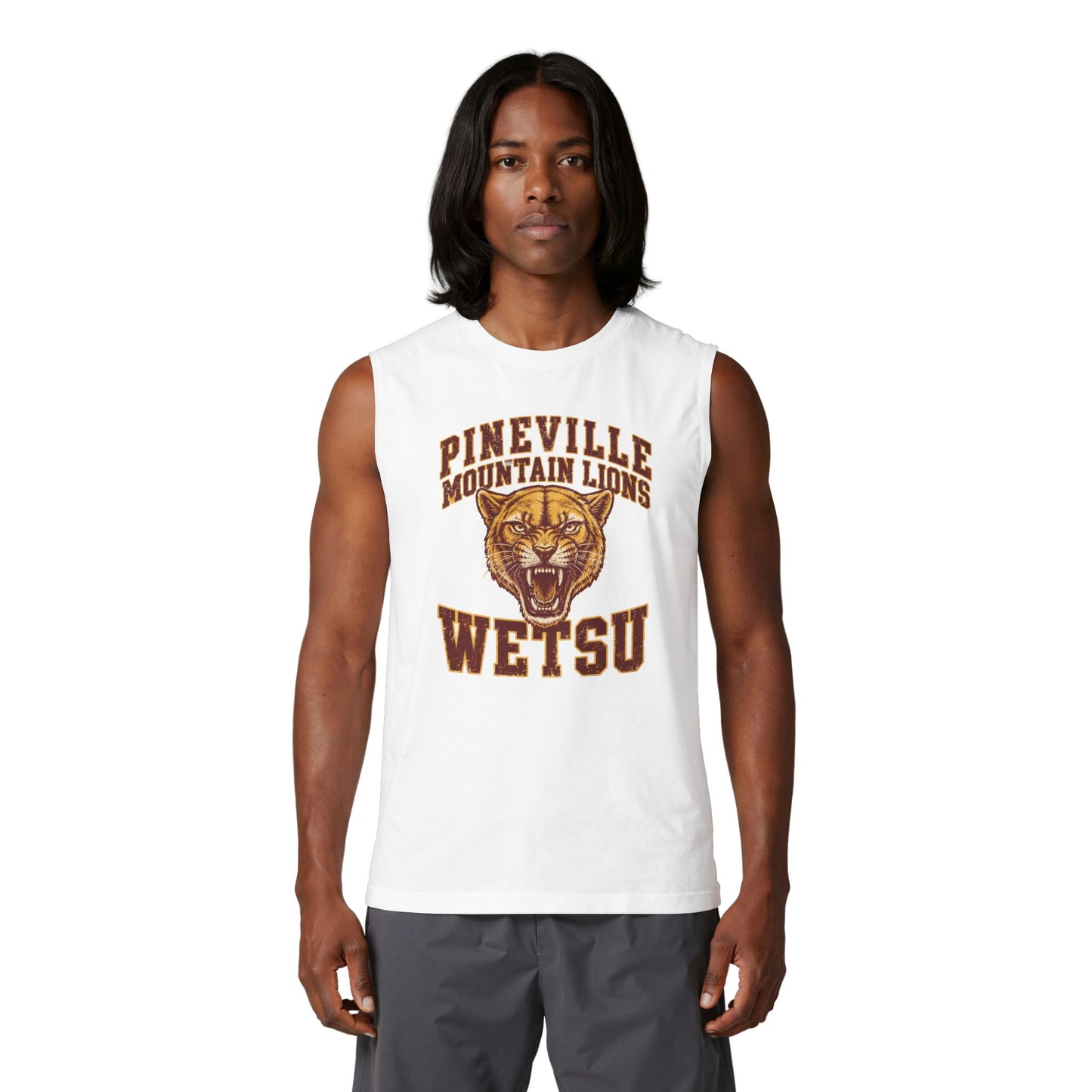 Pineville Lions WETSU Player Muscle Tank