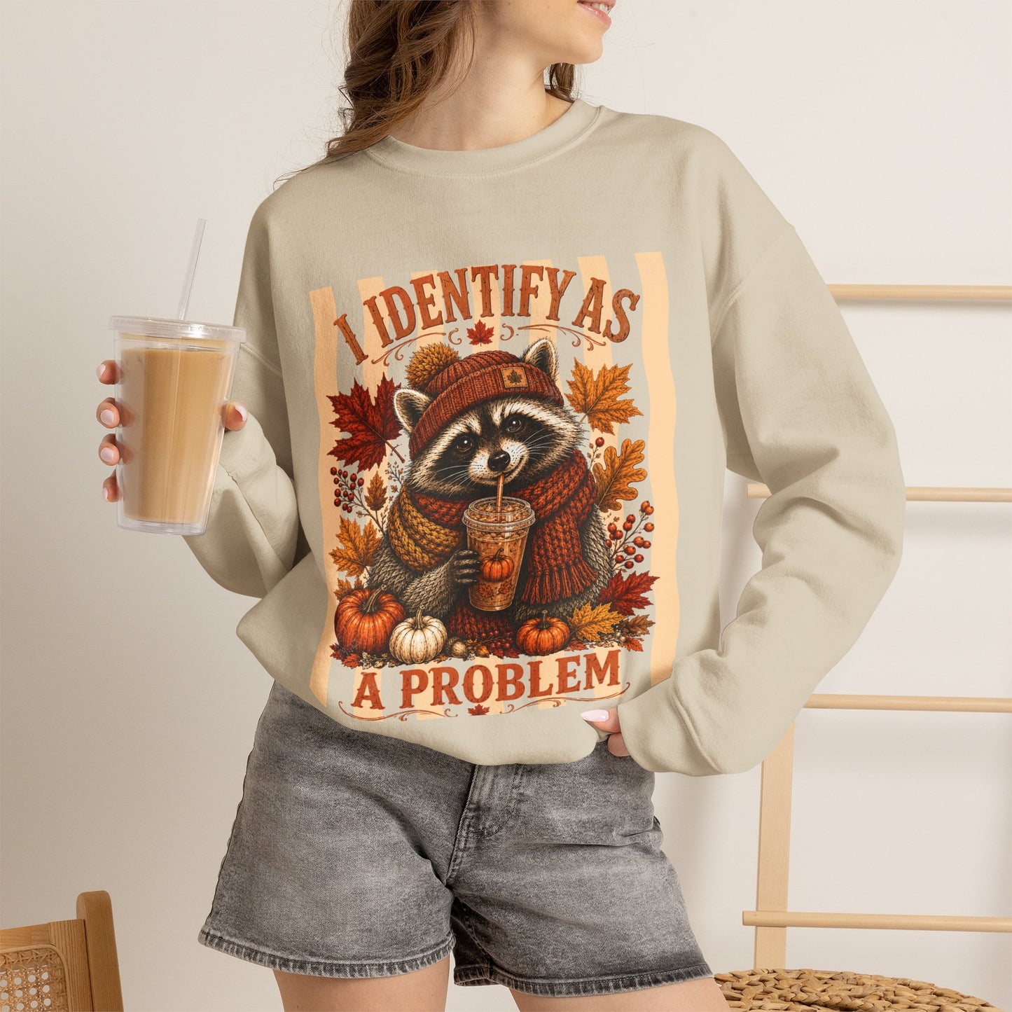 I Identify As a Problem | Crewneck Sweatshirt