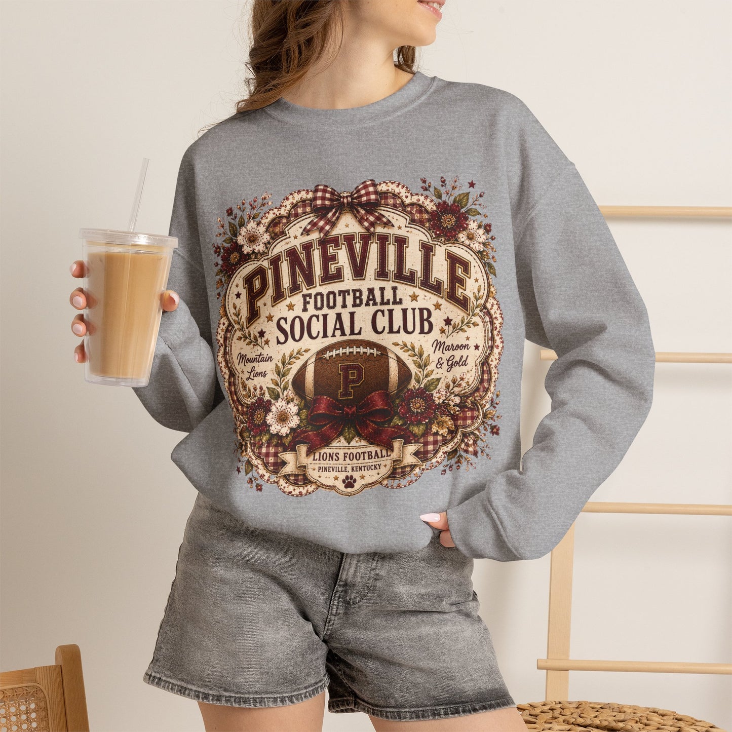 Pineville Football Social Club Crewneck