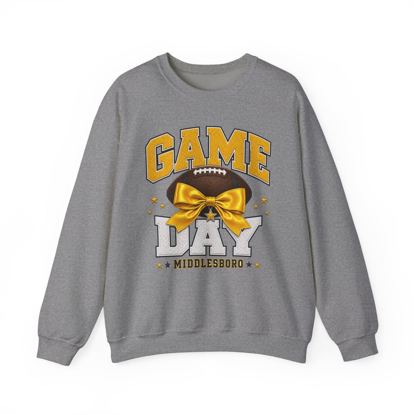 Middlesboro Yellow Jackets Bow Game Day Crewneck