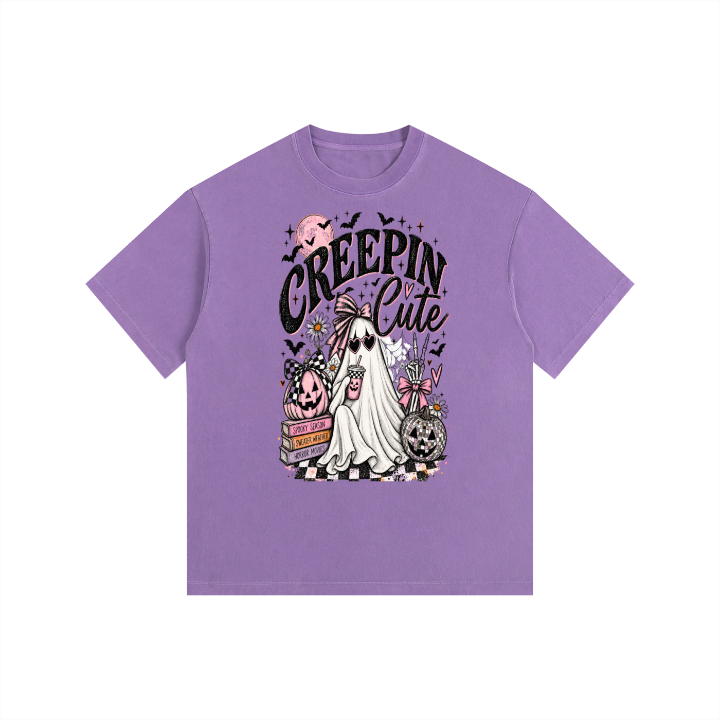 Creepin’ Cute Washed Cotton Tee