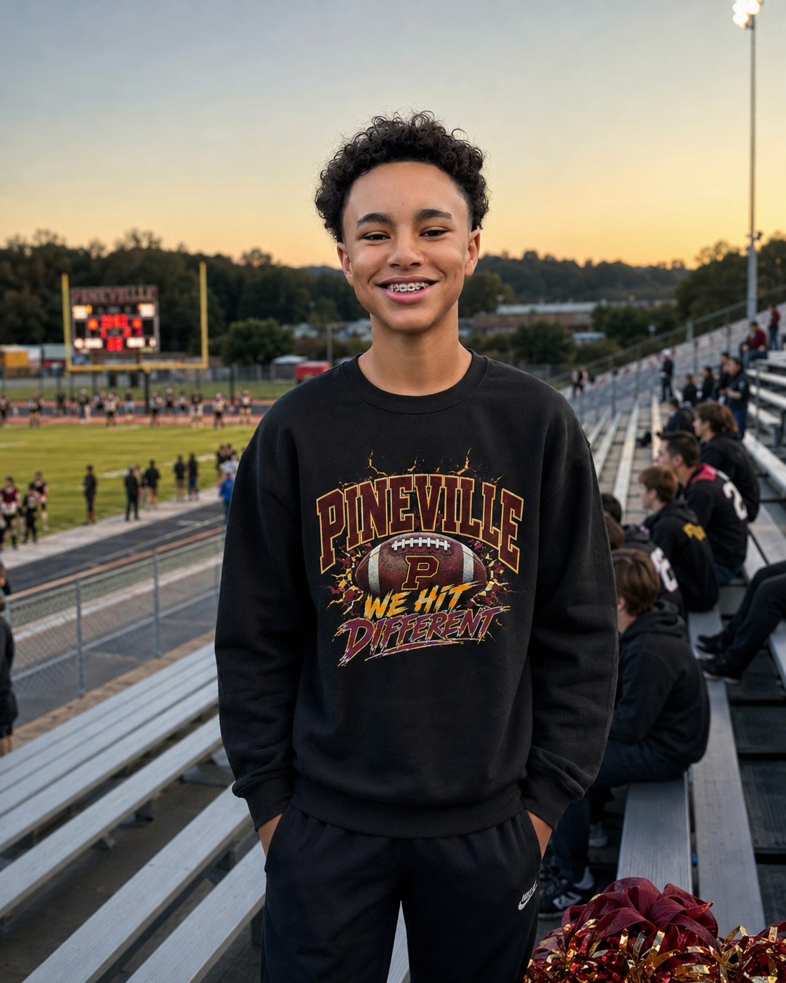 Pineville We Hit Different | Crewneck Sweatshirt