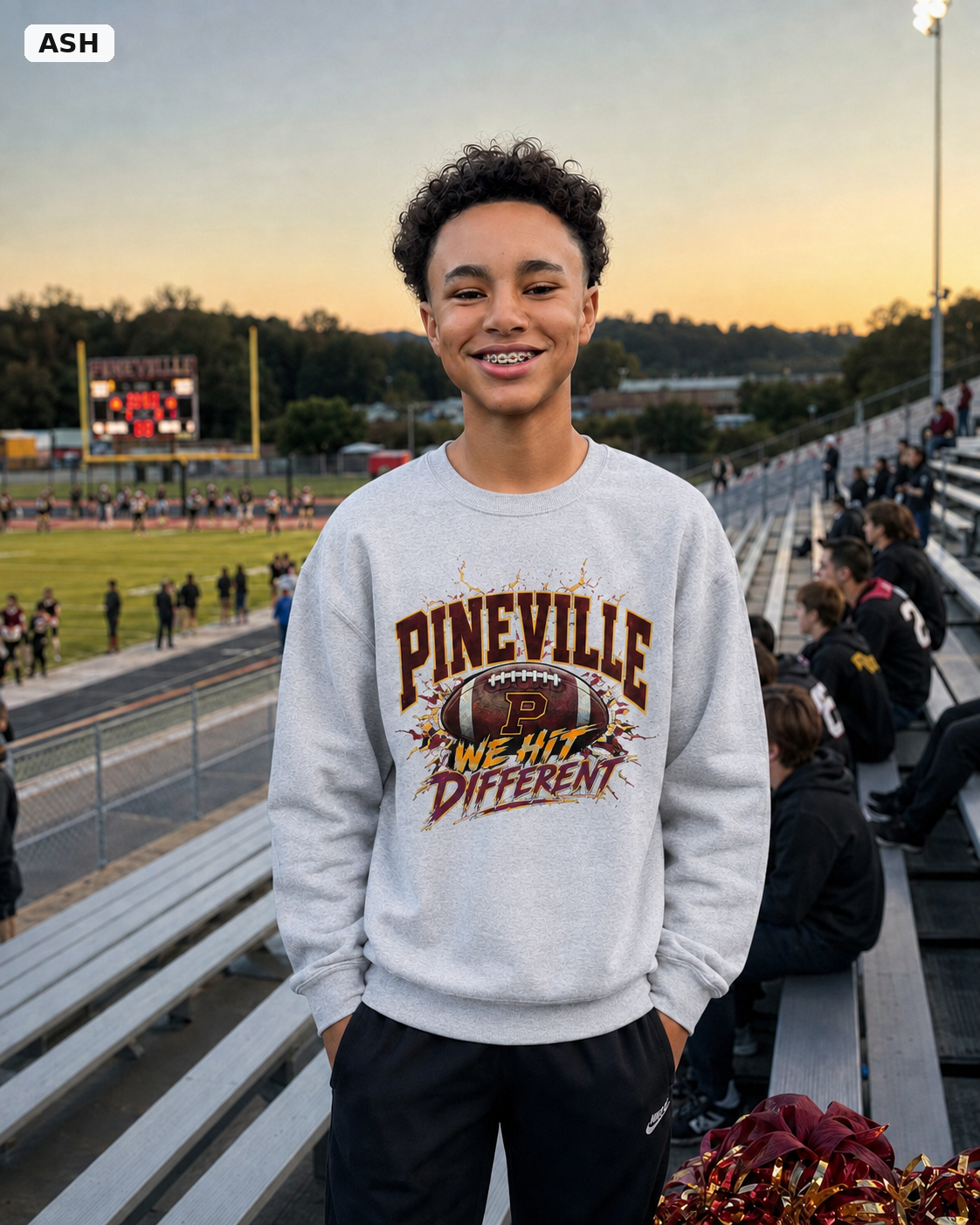 Pineville We Hit Different | Crewneck Sweatshirt