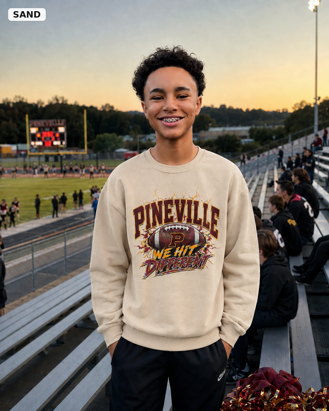 Pineville We Hit Different | Crewneck Sweatshirt
