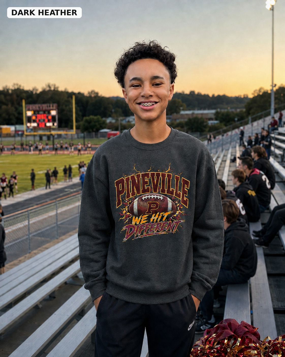 Pineville We Hit Different | Crewneck Sweatshirt