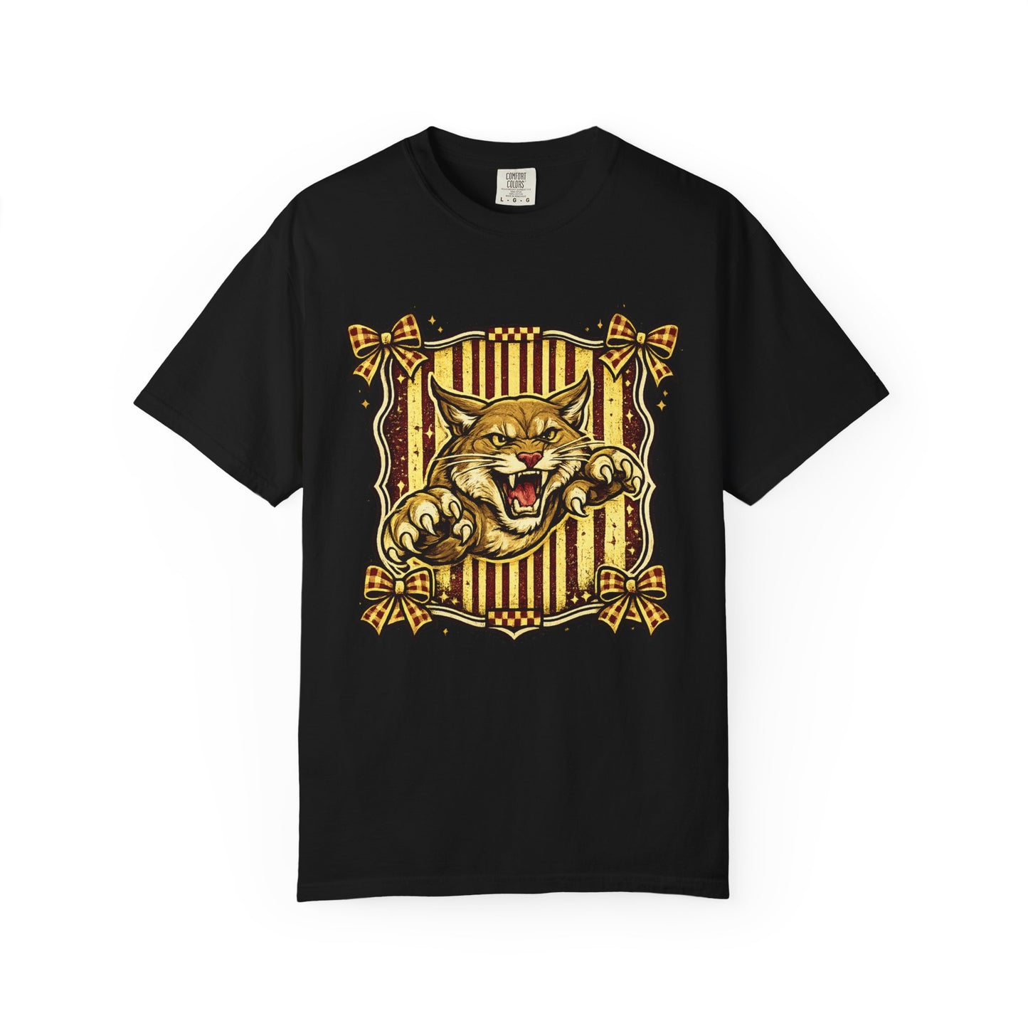 Pineville Mountain Lions Mascot Comfort Colors® Tee