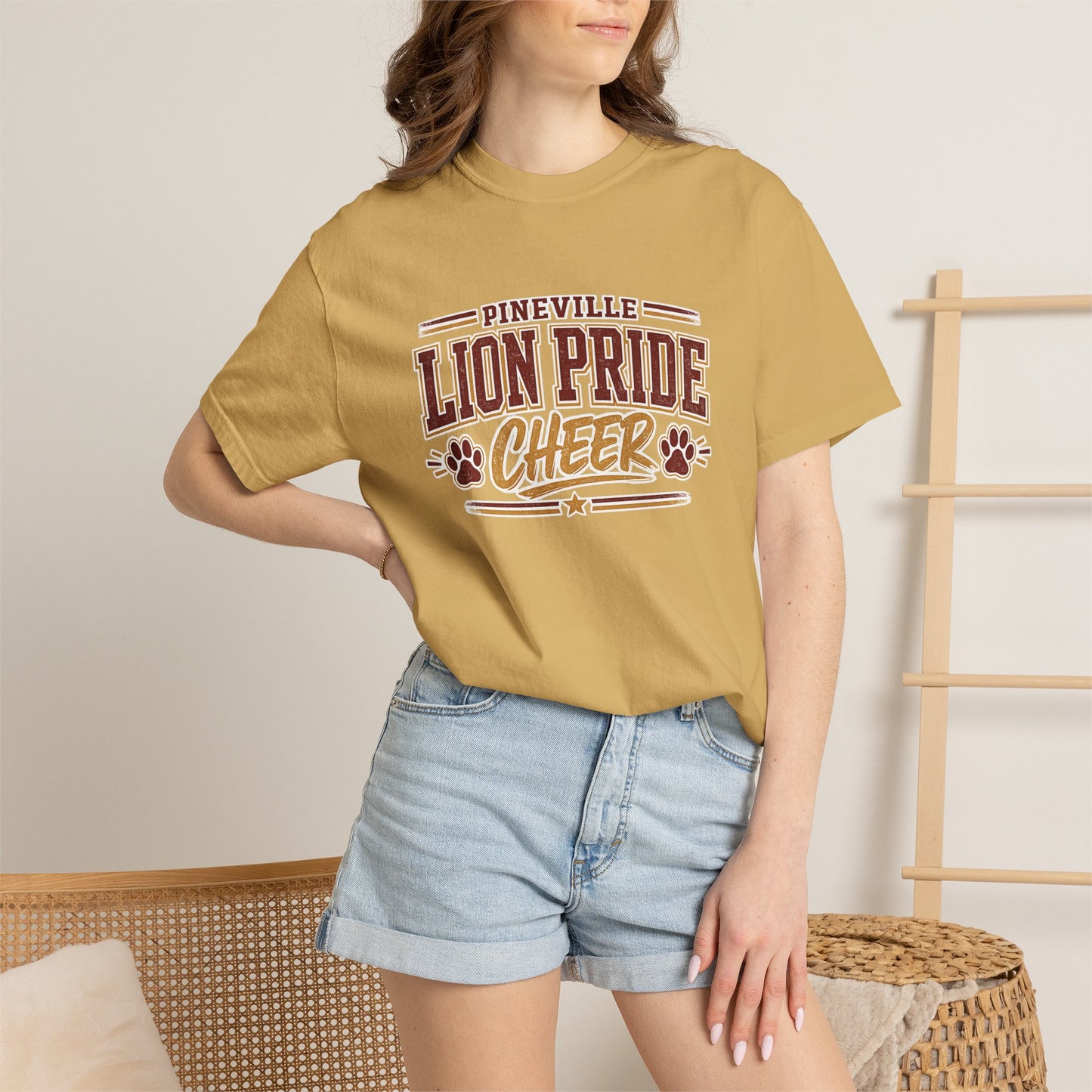 Pineville Lion Pride Cheer T-Shirt