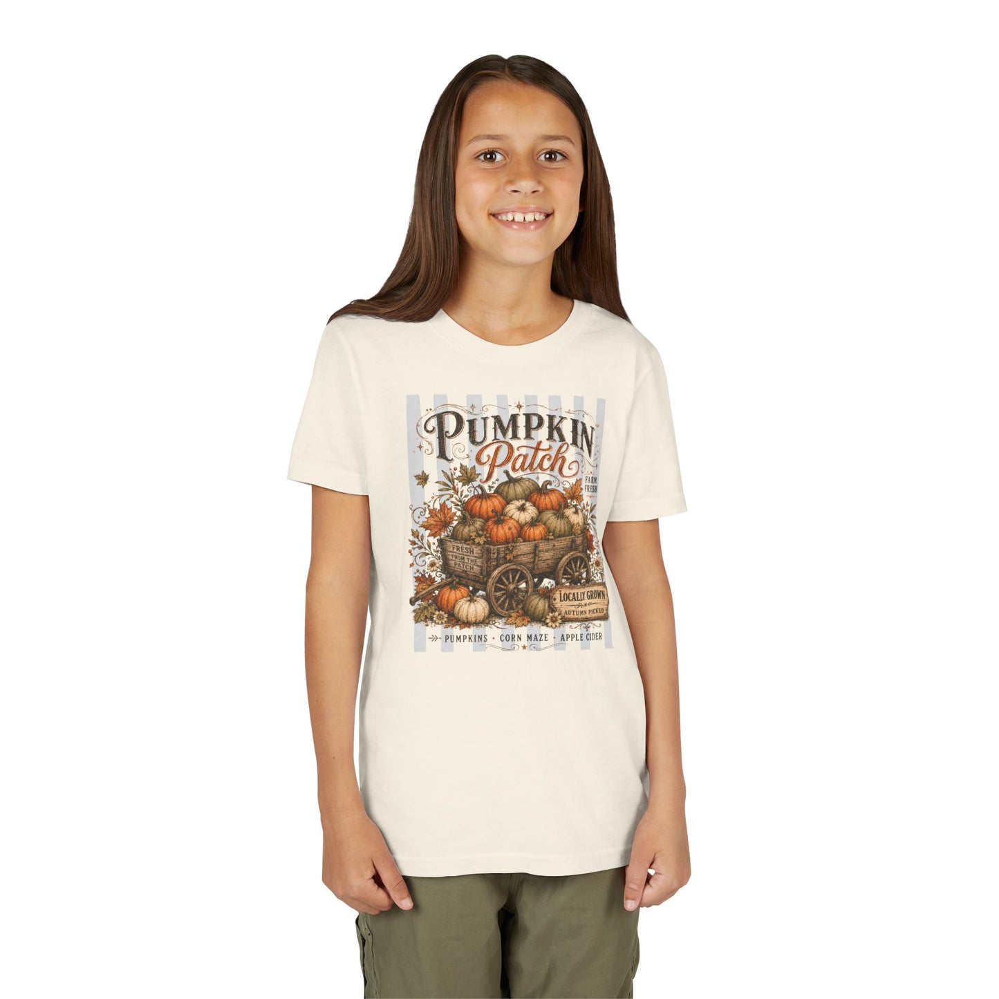 Pumpkin Patch Wagon | Youth Tee