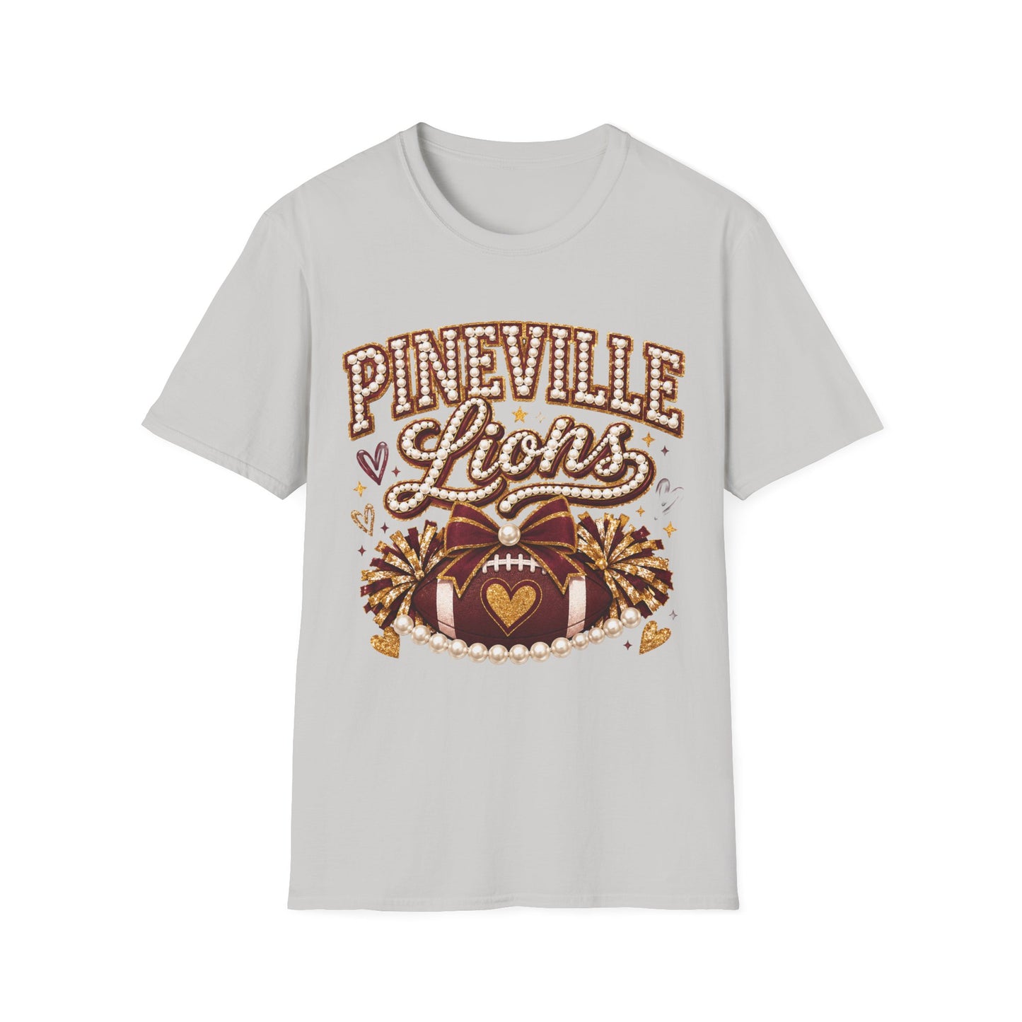 Pineville Lions Glam Game Day Gildan Tee