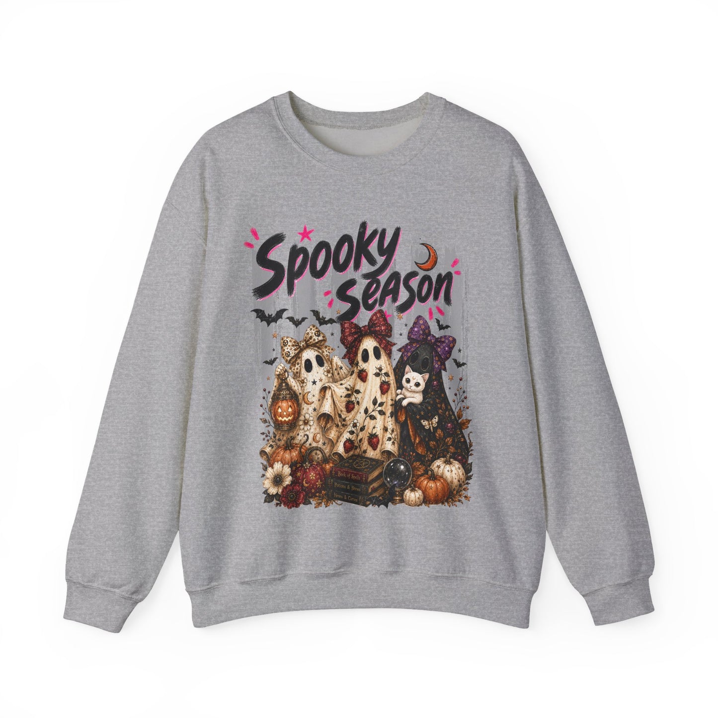 Spooky Season Ghost Group | Crewneck Sweatshirt