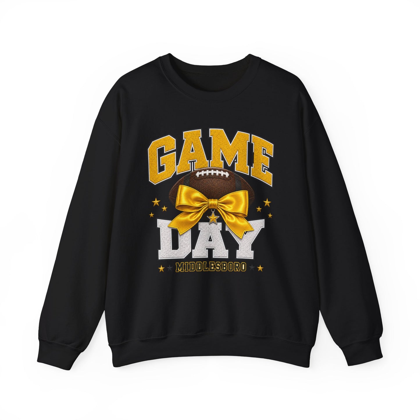 Middlesboro Yellow Jackets Bow Game Day Crewneck