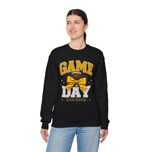 Middlesboro Yellow Jackets Bow Game Day Crewneck