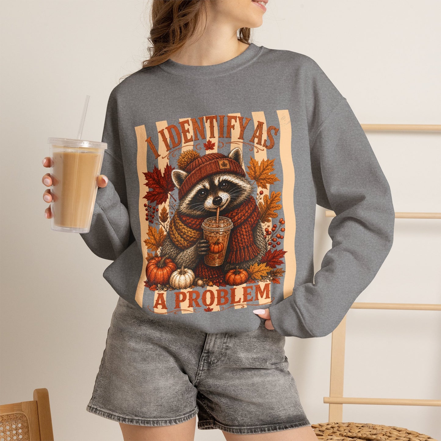 I Identify As a Problem | Crewneck Sweatshirt