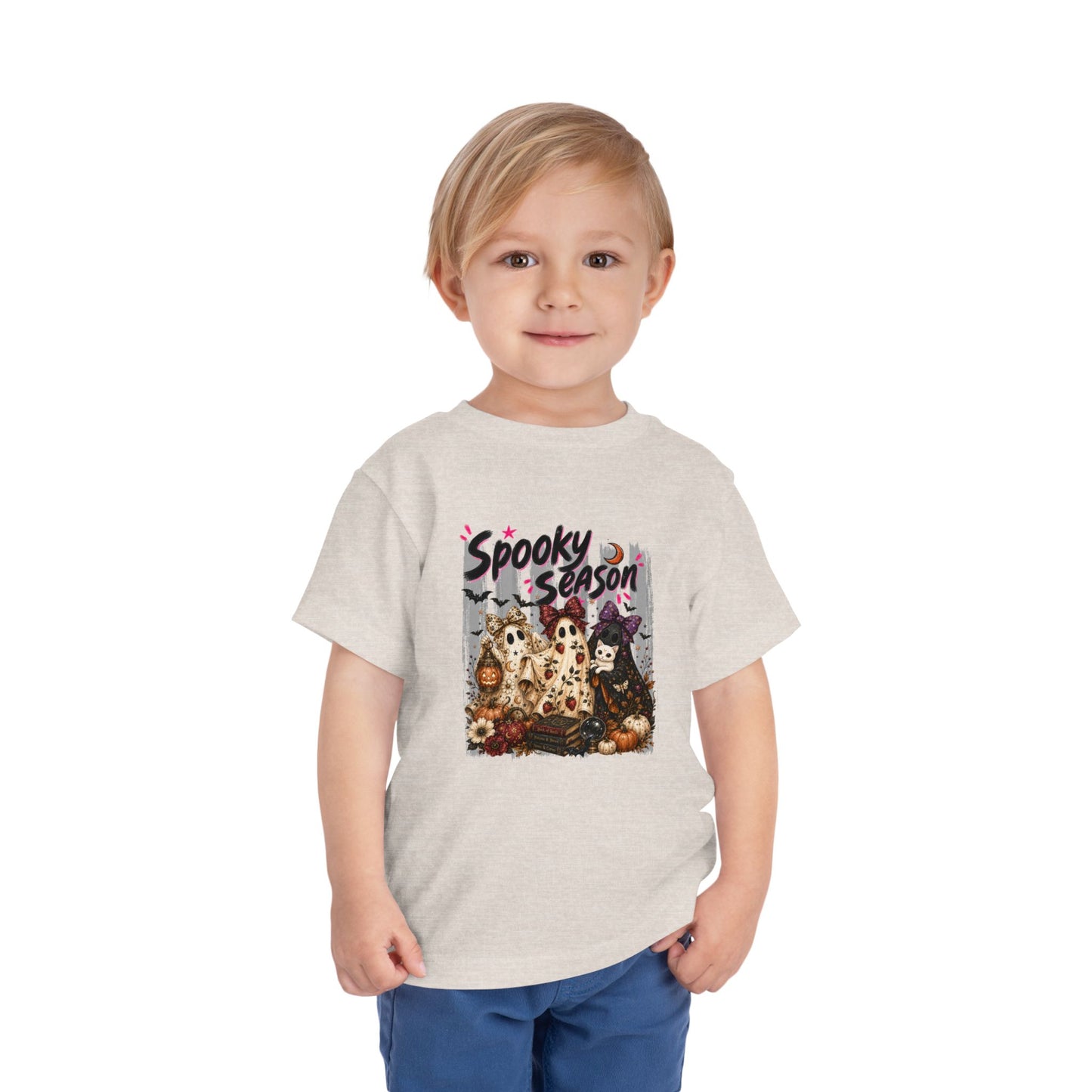 Spooky Season Ghost Group | Toddler Tee