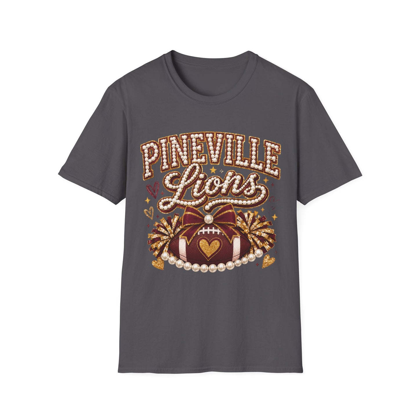 Pineville Lions Glam Game Day Gildan Tee