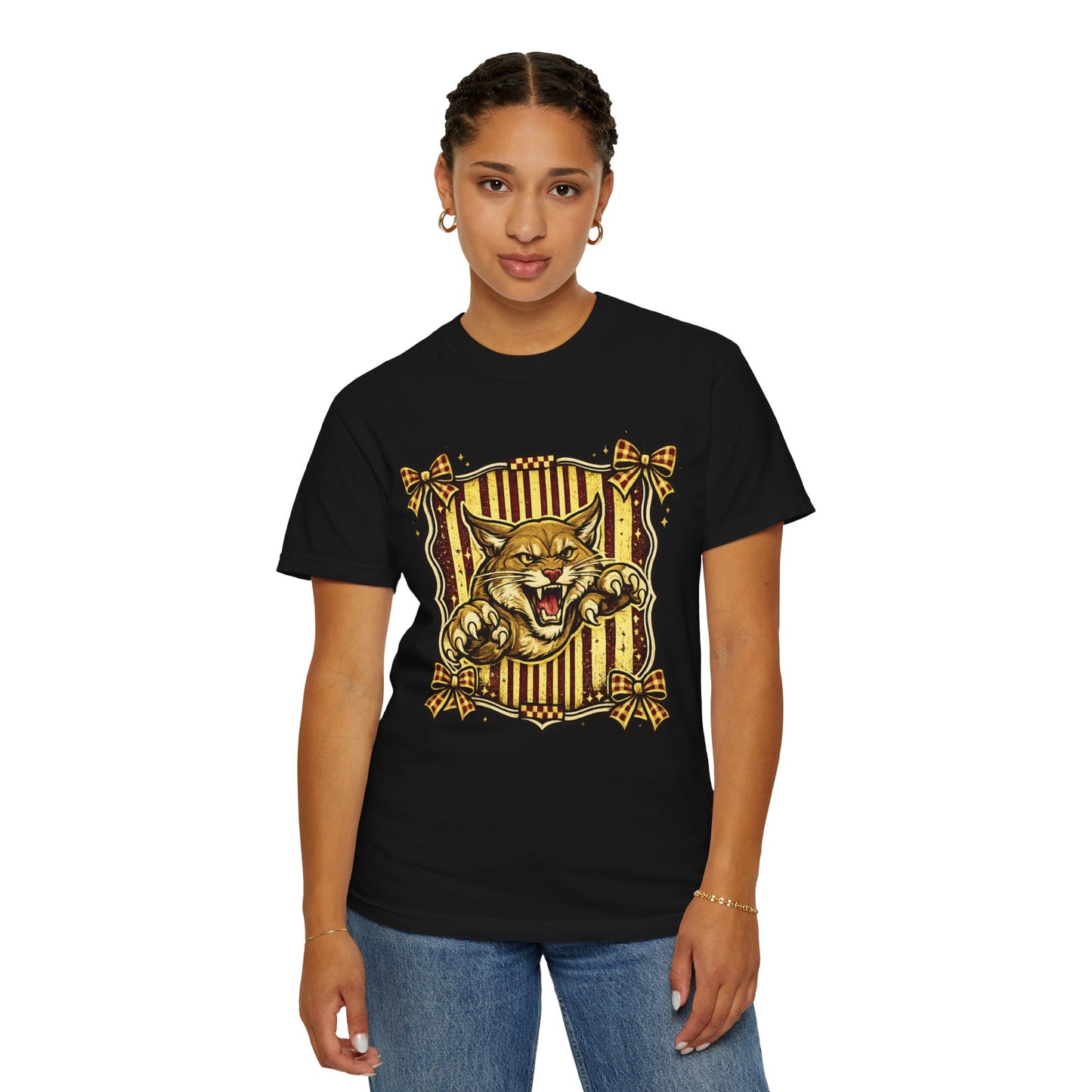 Pineville Mountain Lions Mascot Comfort Colors® Tee