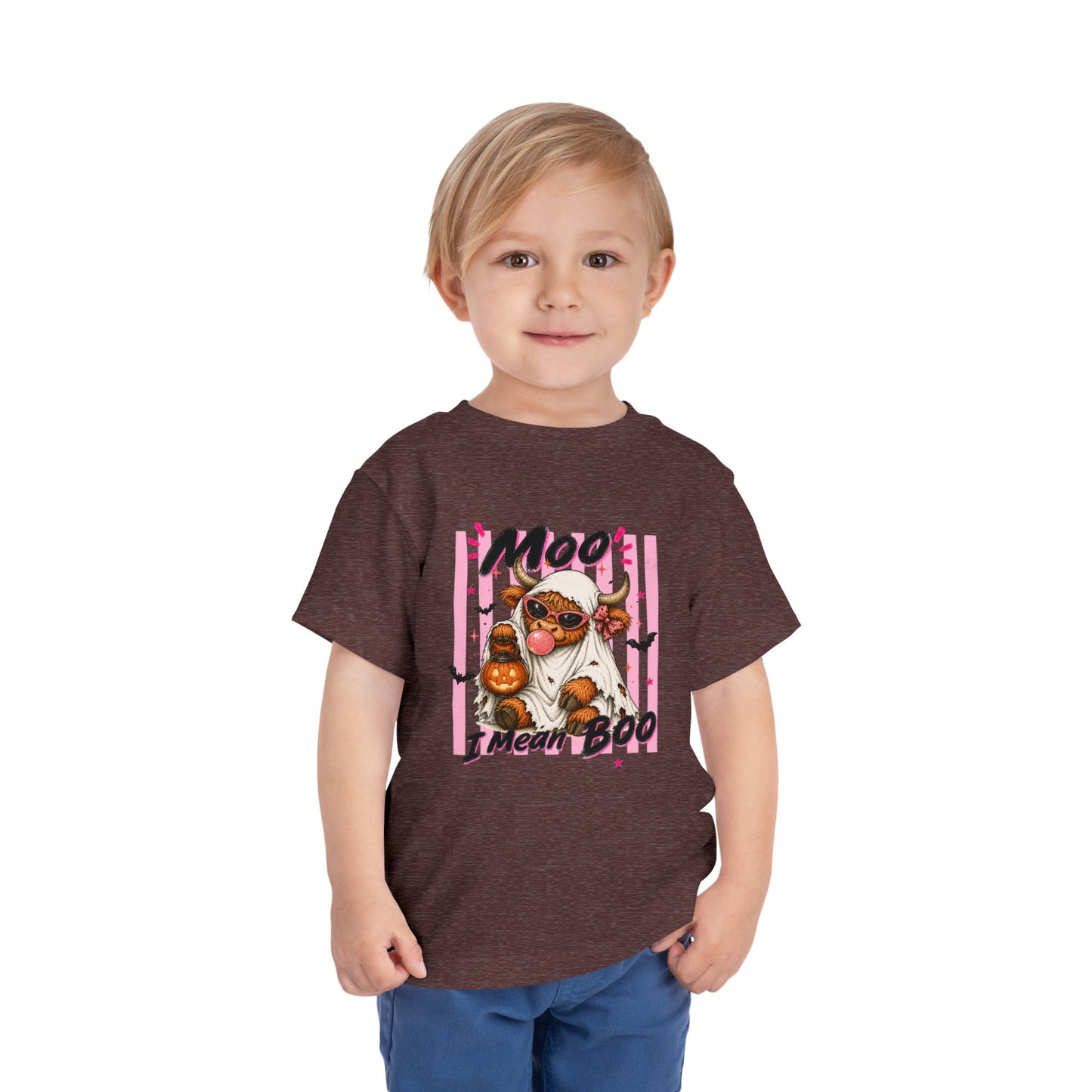 Moo, I Mean Boo | Toddler Tee