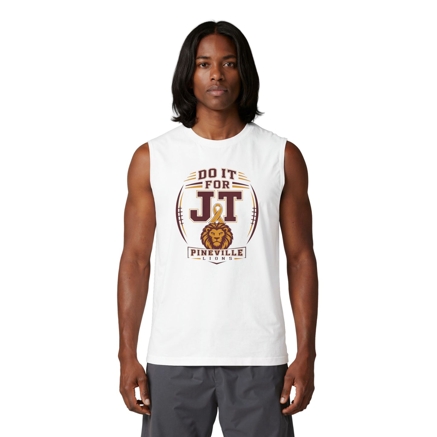Do It for JT Pineville Lions Muscle Tank