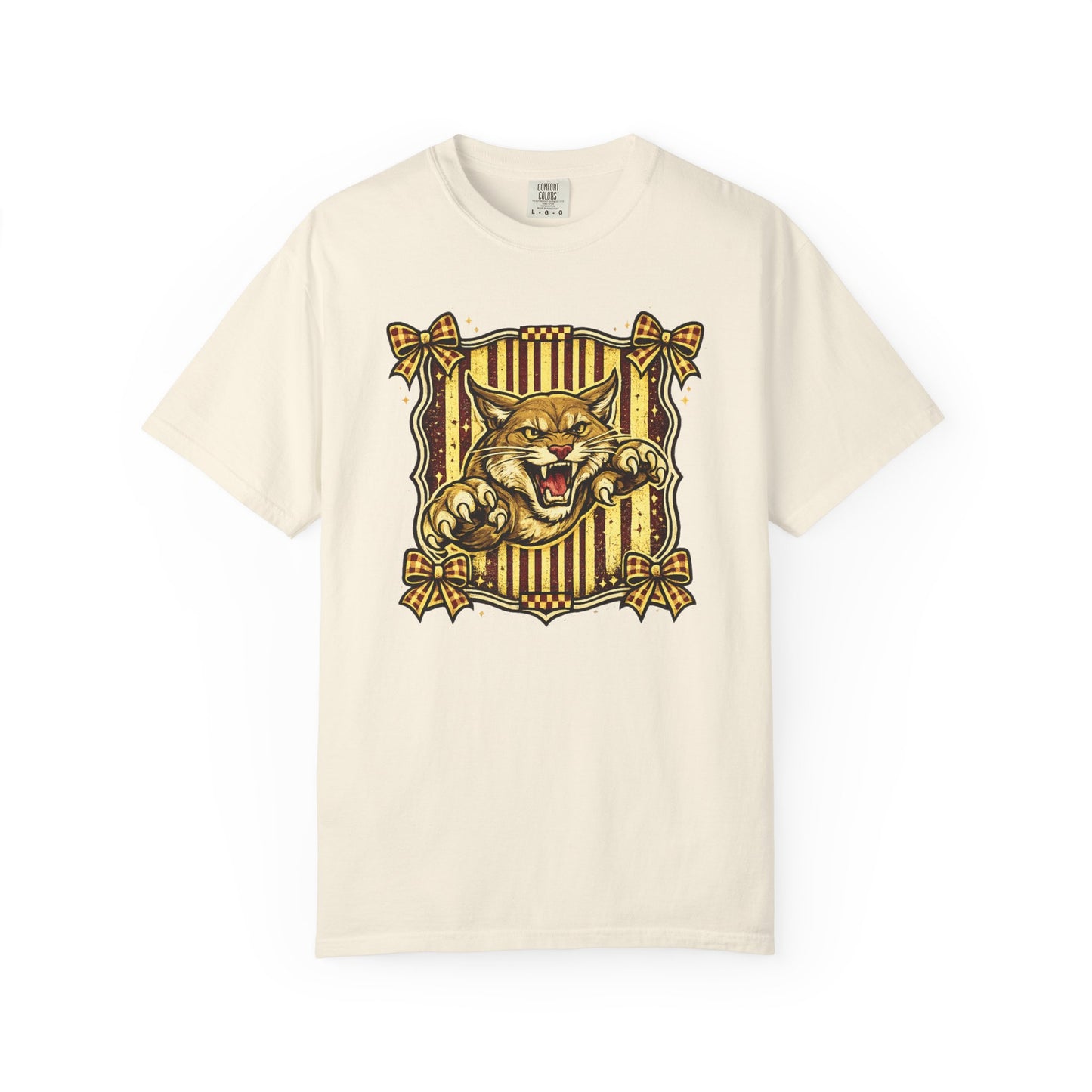 Pineville Mountain Lions Mascot Comfort Colors® Tee