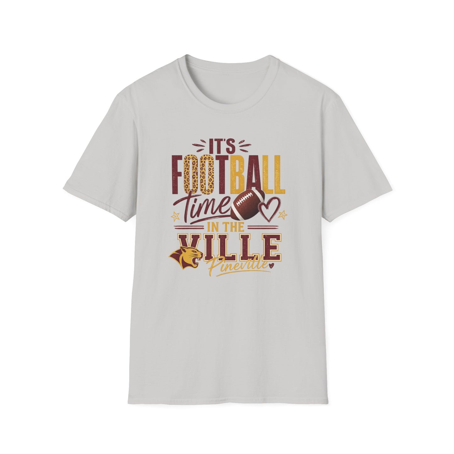 It’s Football Time in the Ville | Pineville Mountain Lions Game Day Gildan Graphic Tee