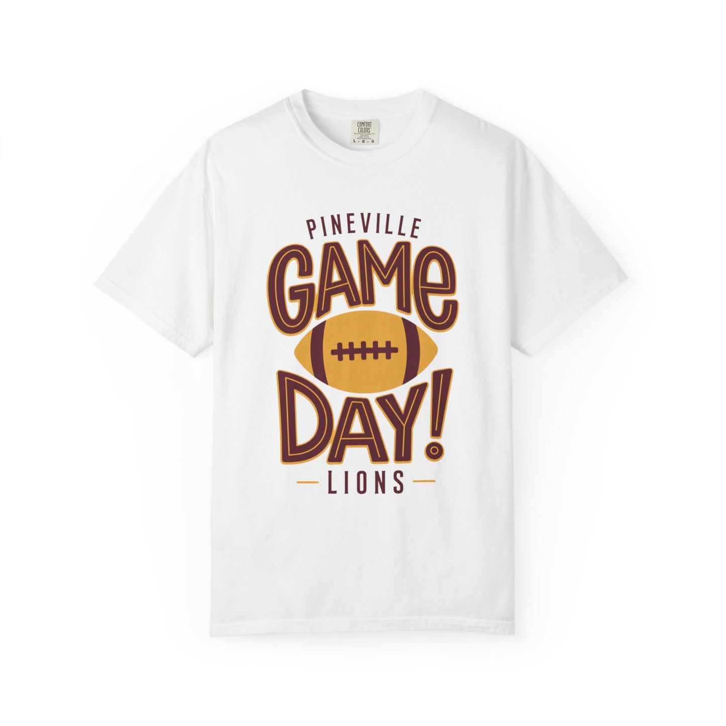 Pineville Lions Game Day Comfort Colors Tee