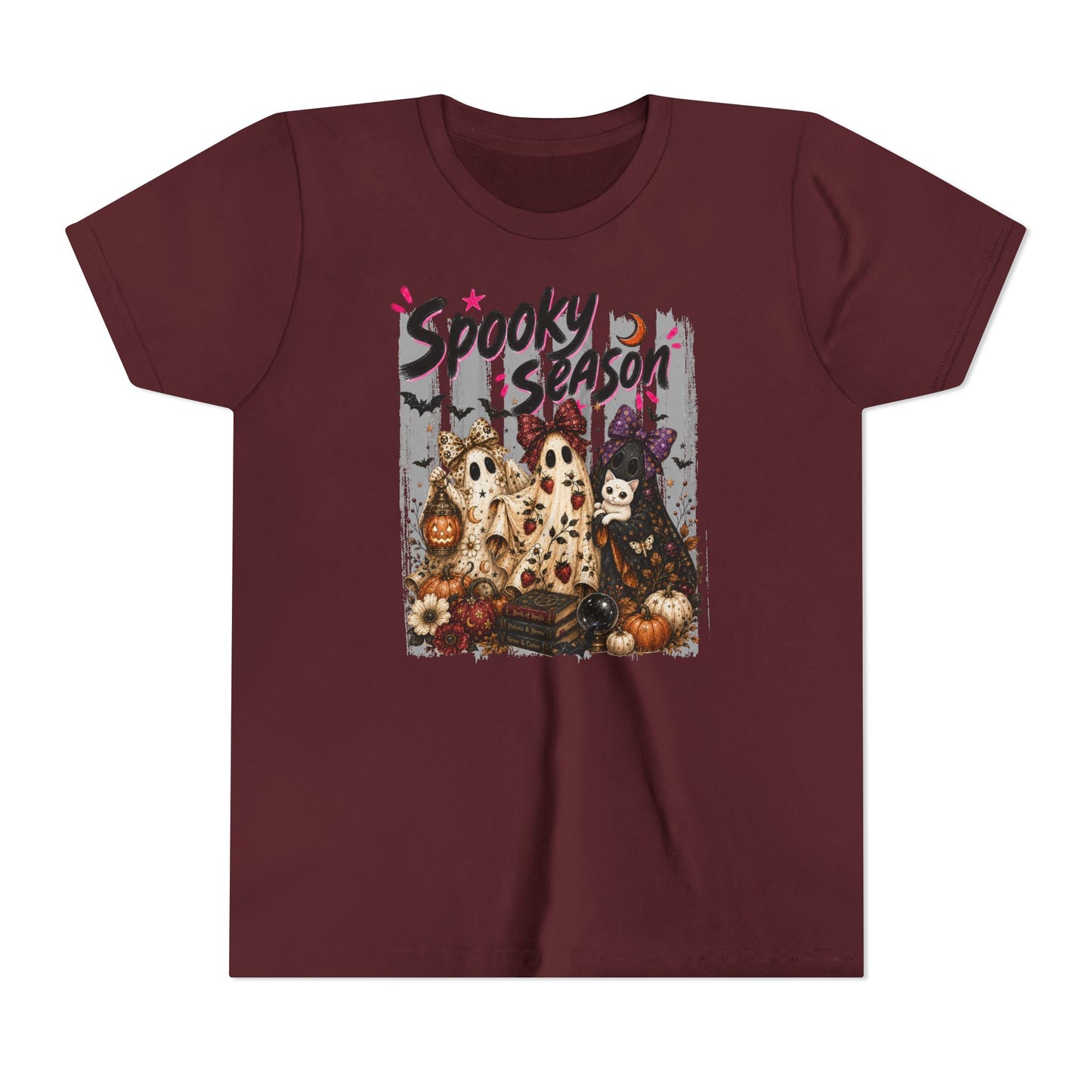 Spooky Season Ghost Group | Youth Tee