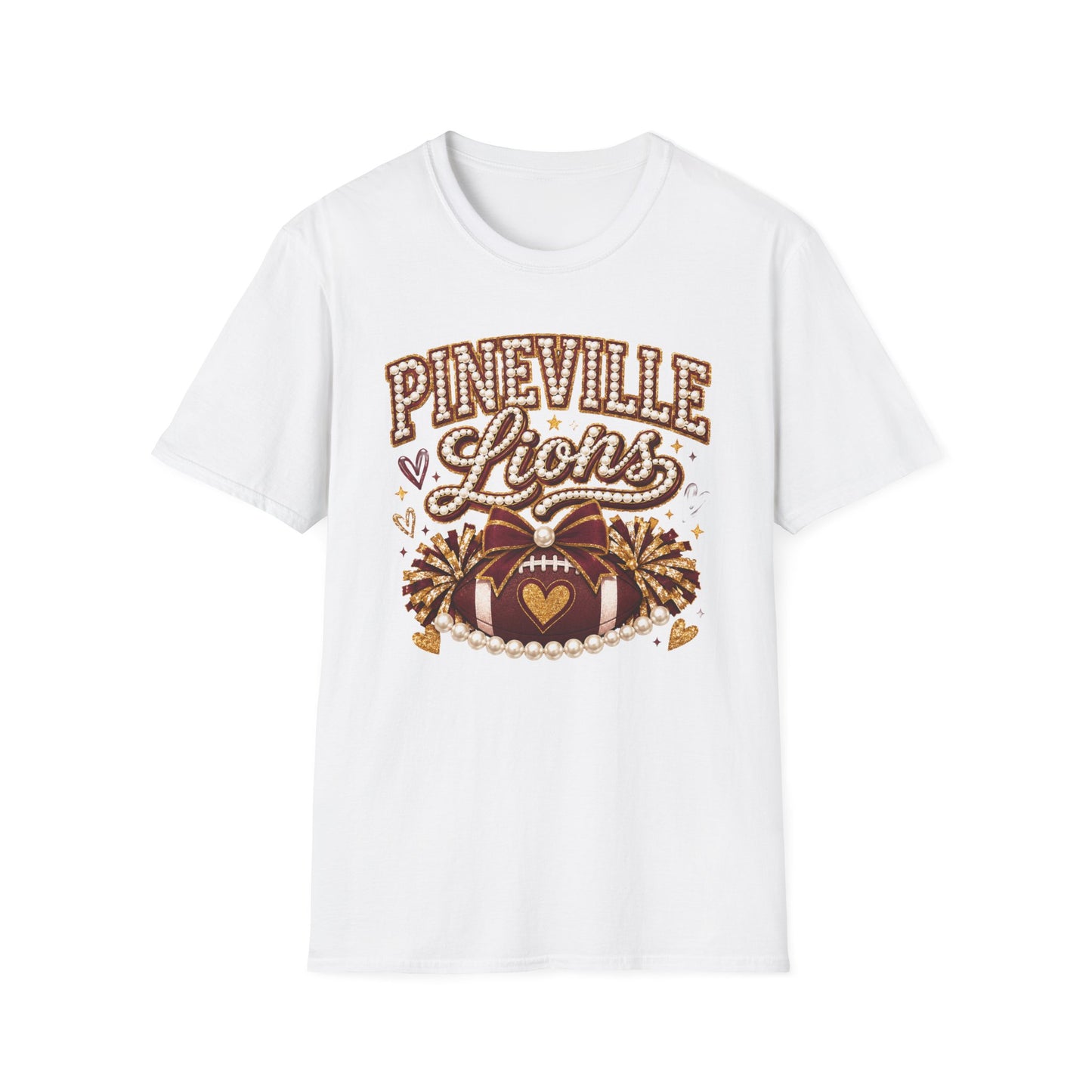 Pineville Lions Glam Game Day Gildan Tee