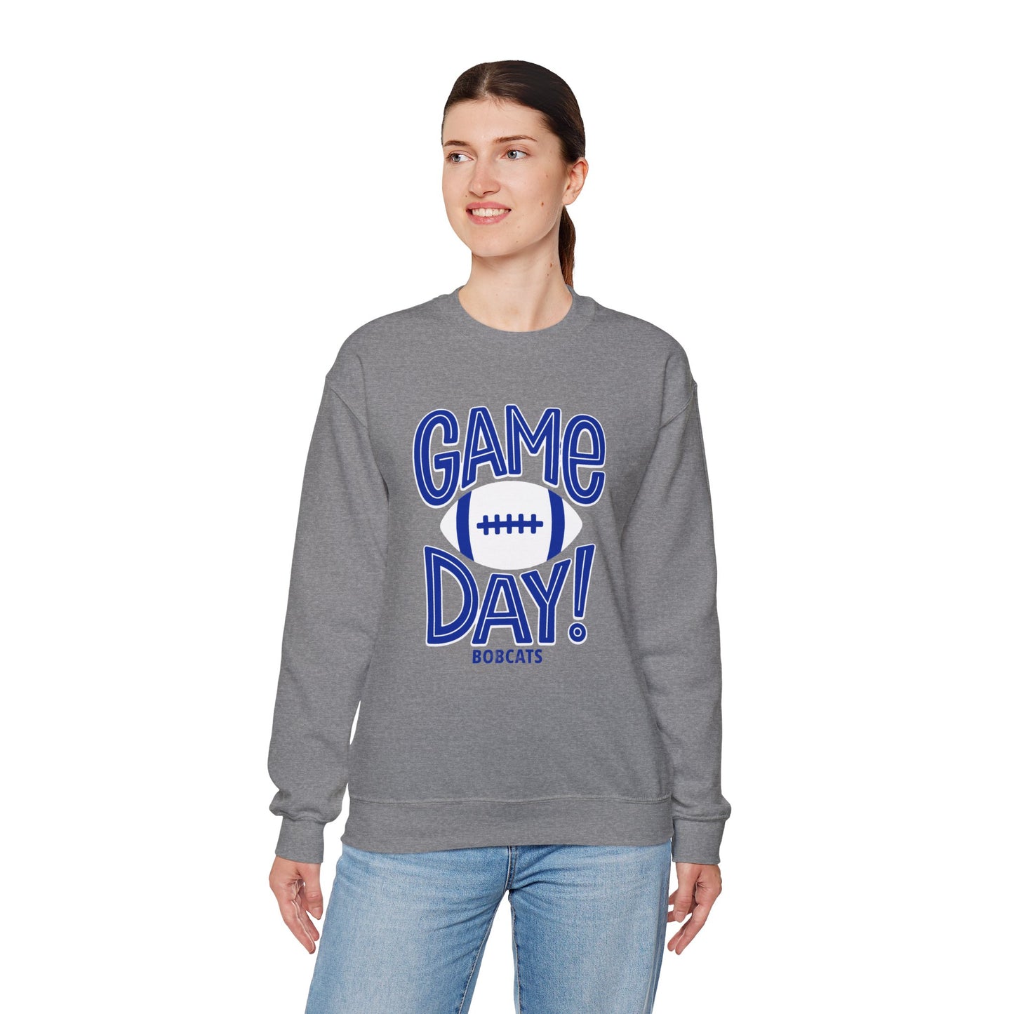 Bell County Bobcats Game Day Crewneck Sweatshirt
