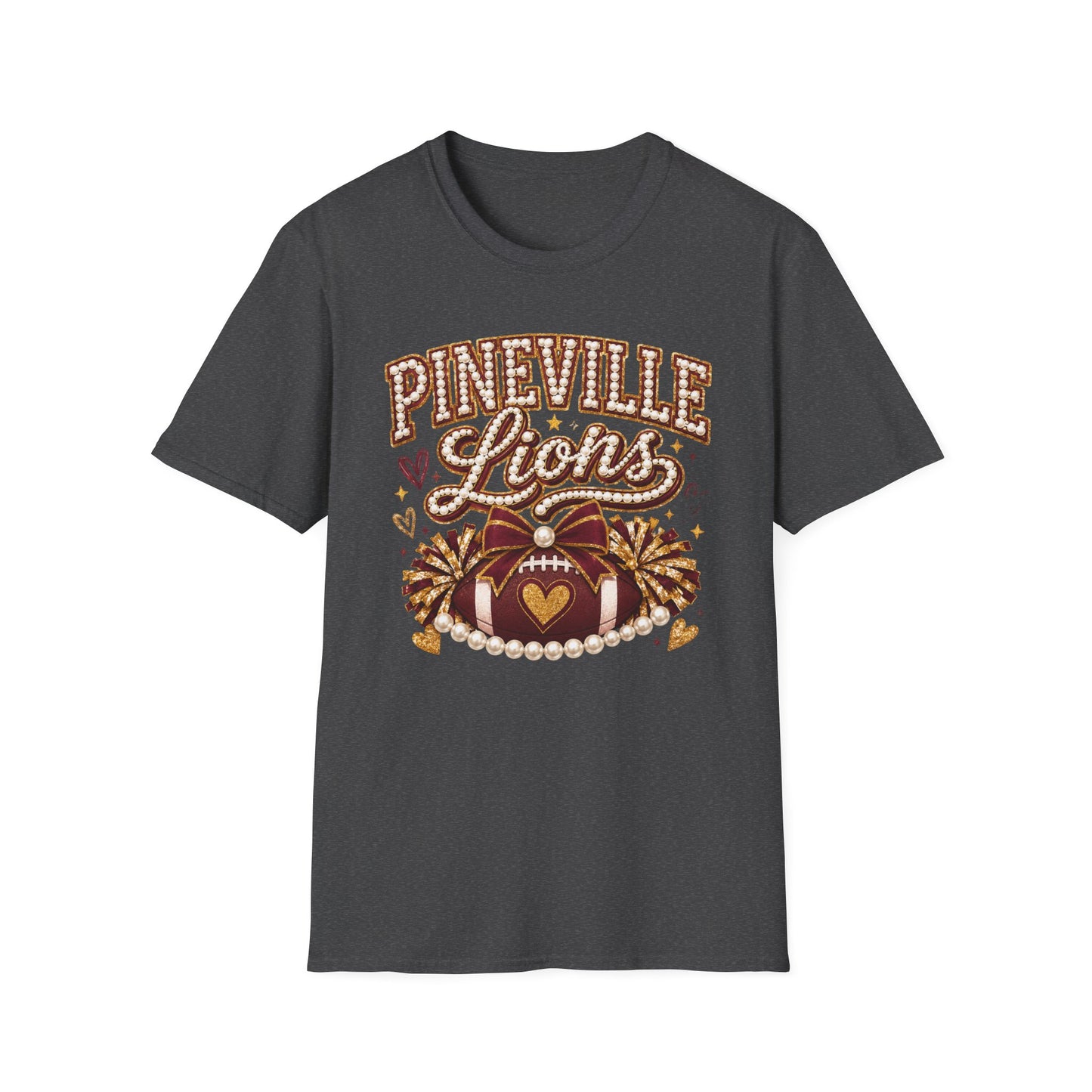 Pineville Lions Glam Game Day Gildan Tee