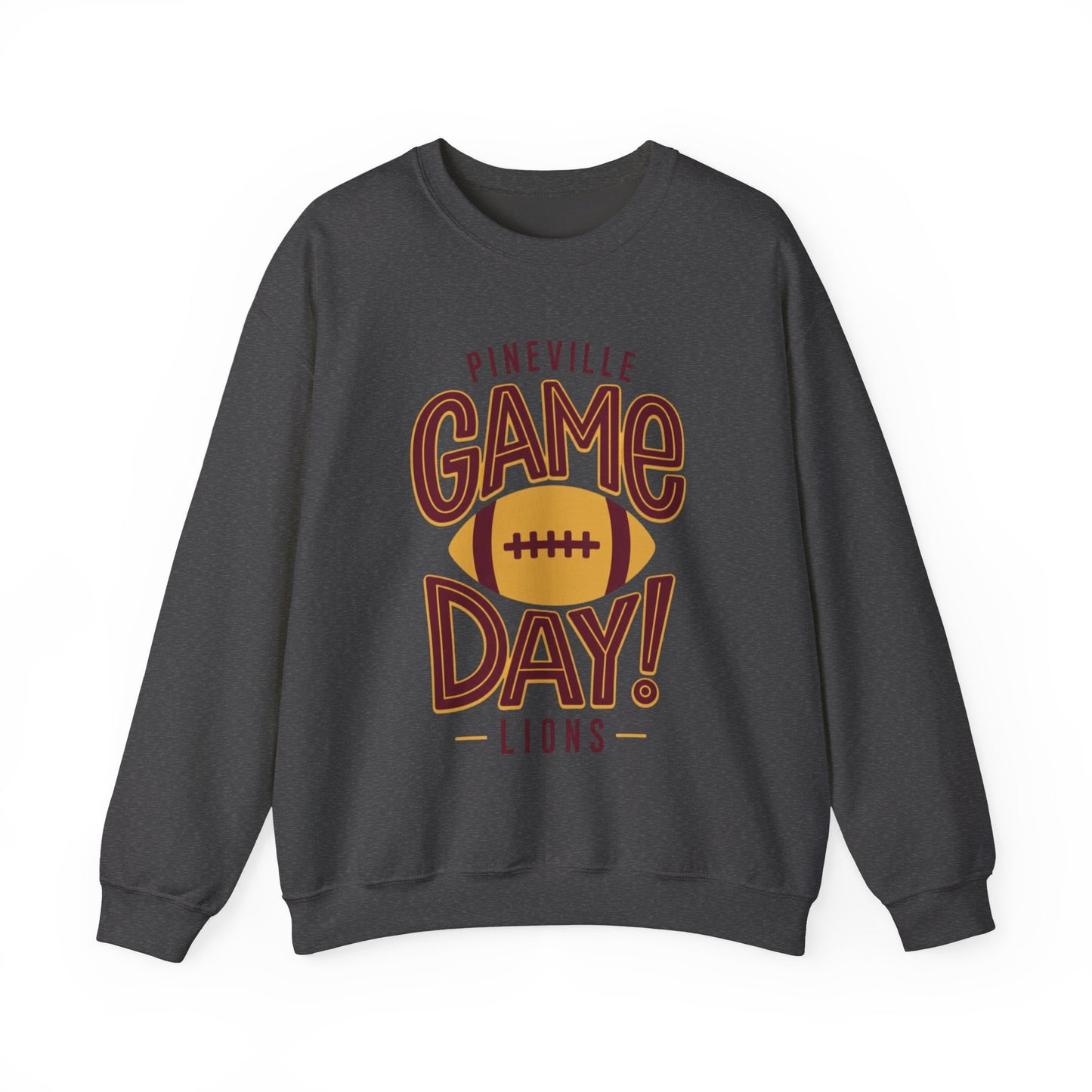 Pineville Lions Game Day Crewneck Sweatshirt