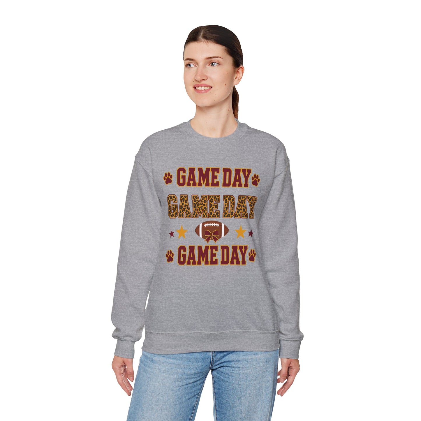 Pineville Lions Wild Side GAME DAY Crewneck Sweatshirt