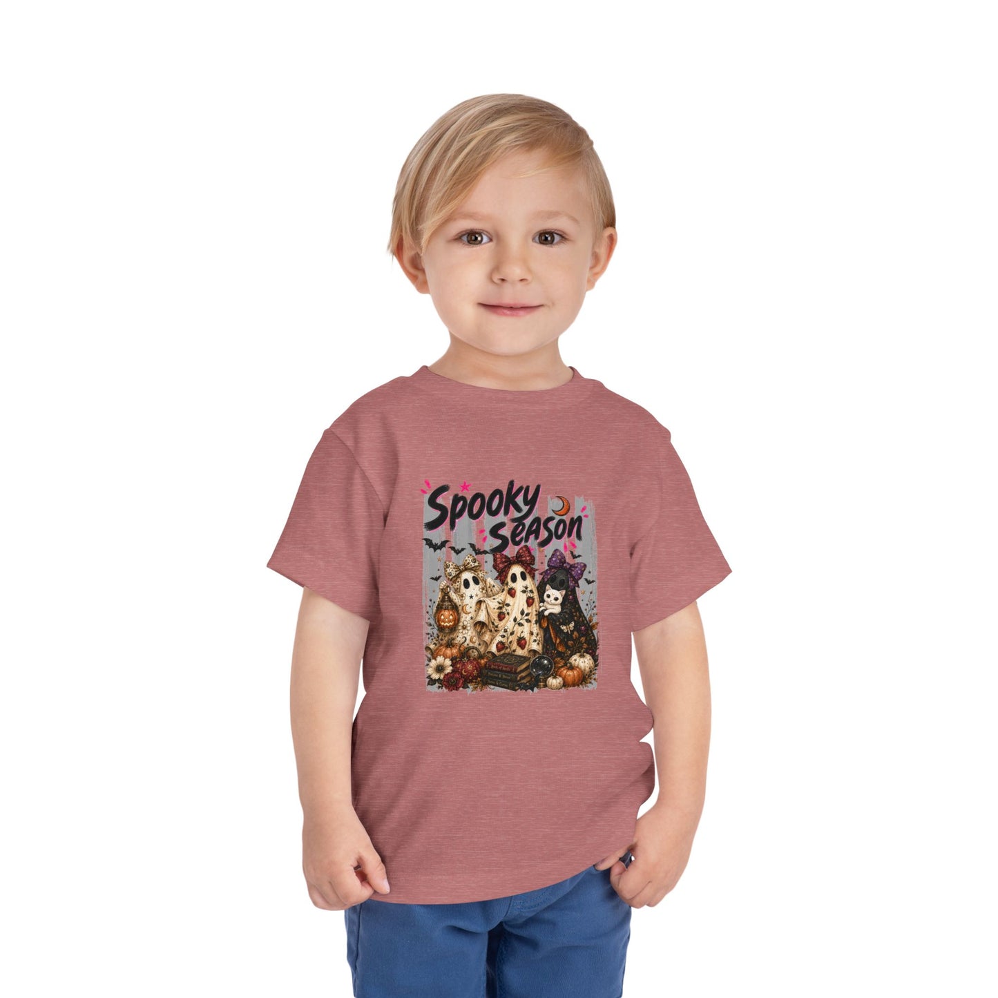 Spooky Season Ghost Group | Toddler Tee