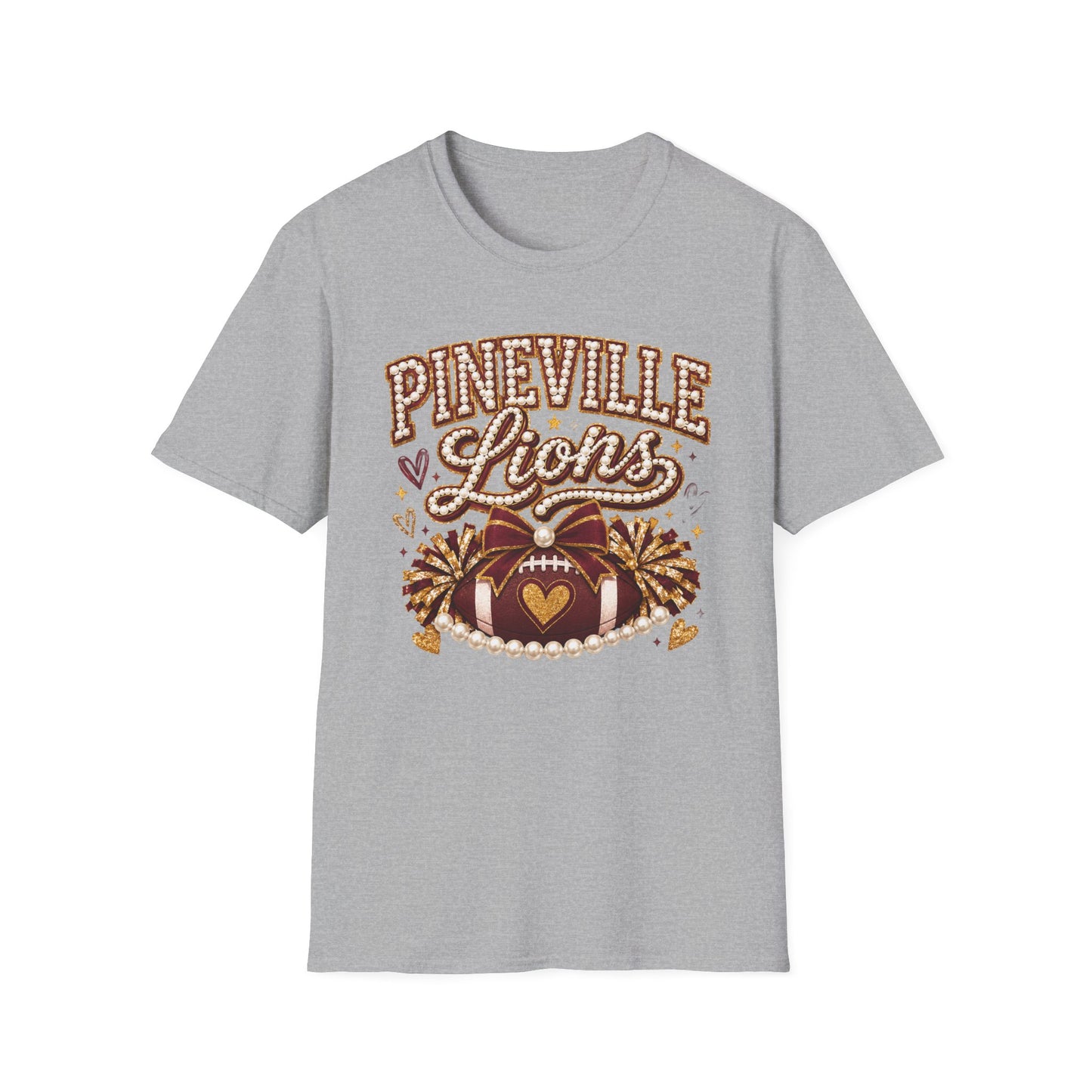 Pineville Lions Glam Game Day Gildan Tee