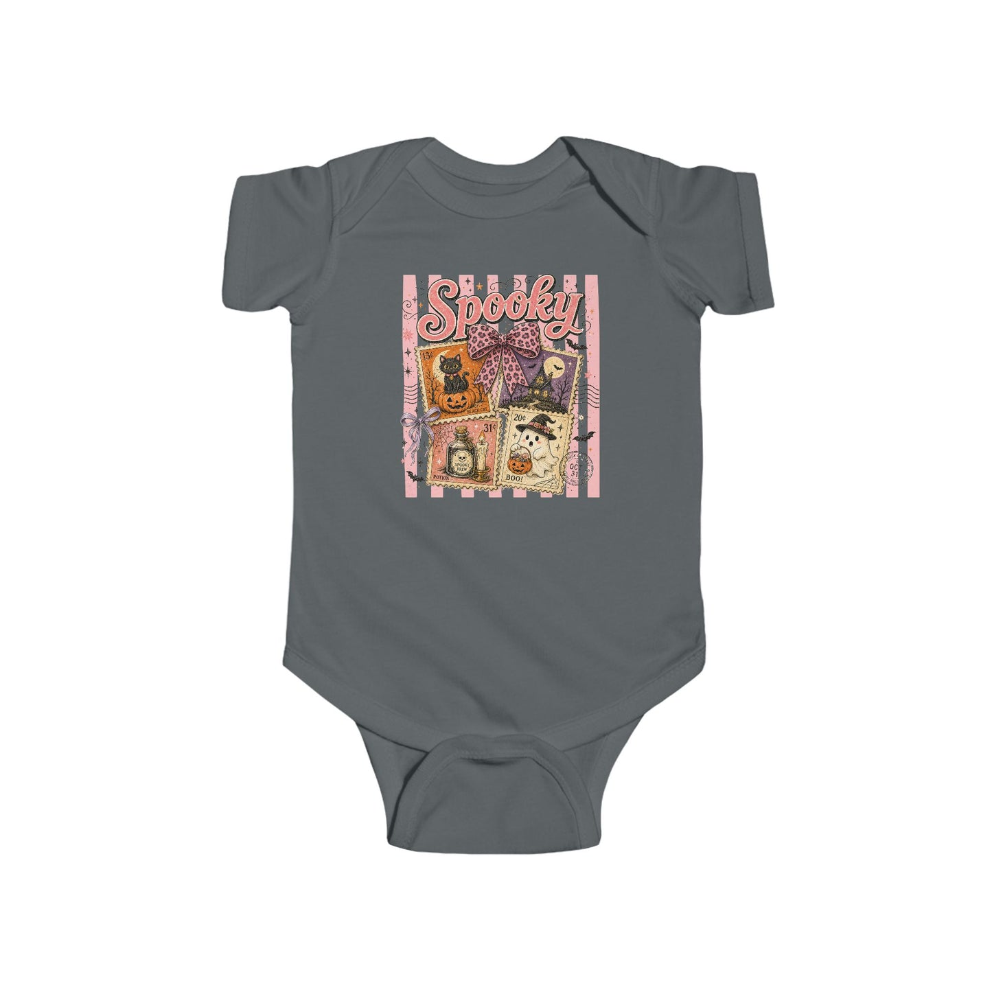Spooky Collage | Baby Bodysuit