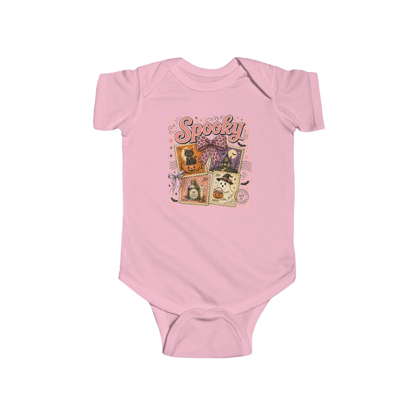 Spooky Collage | Baby Bodysuit
