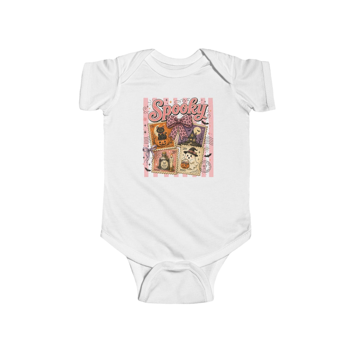 Spooky Collage | Baby Bodysuit