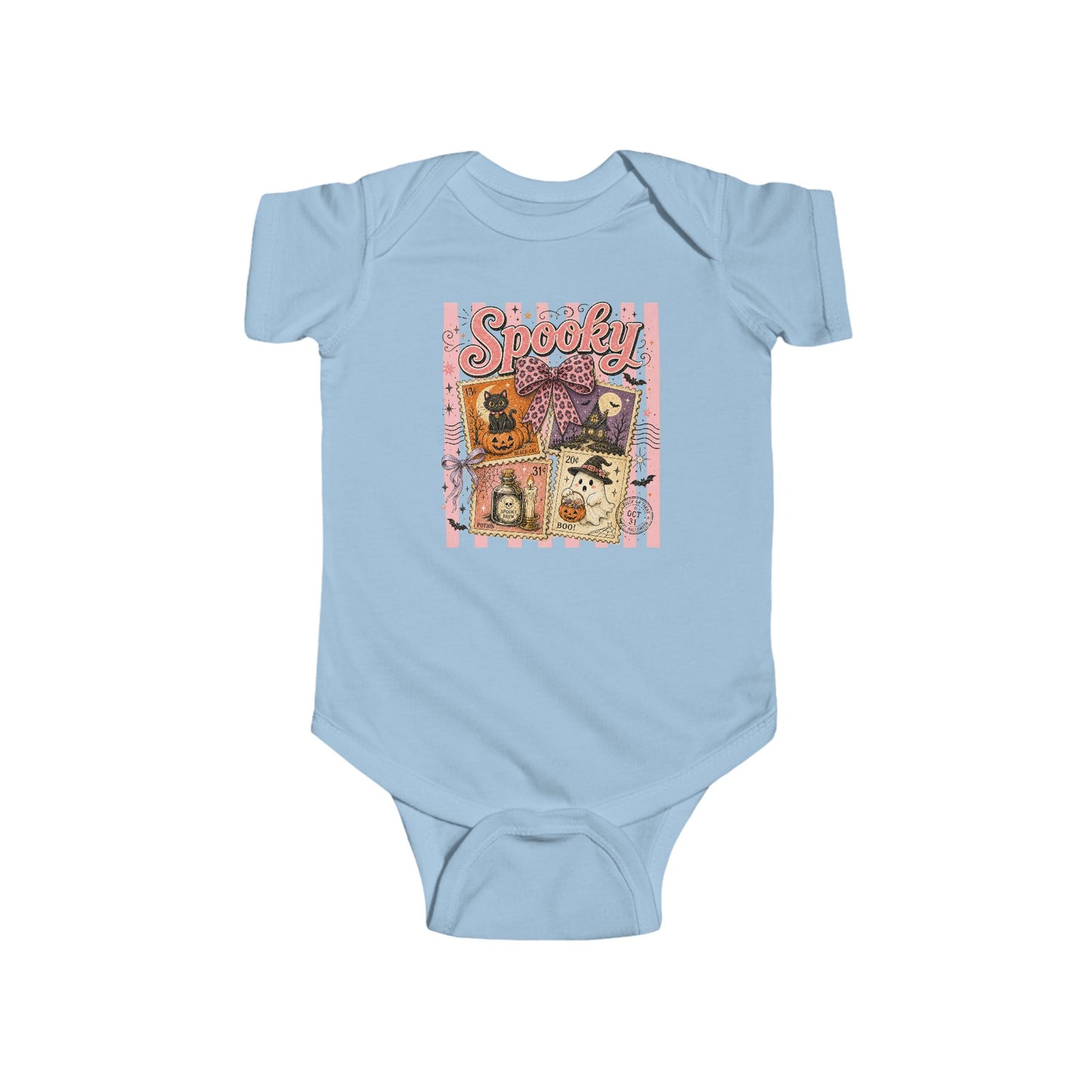 Spooky Collage | Baby Bodysuit