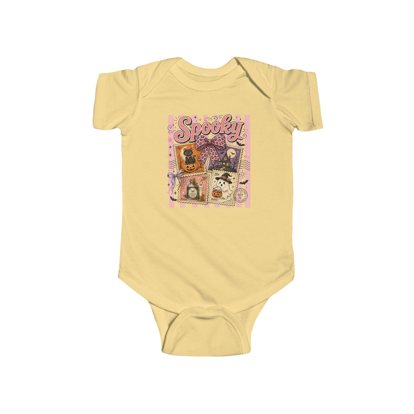 Spooky Collage | Baby Bodysuit