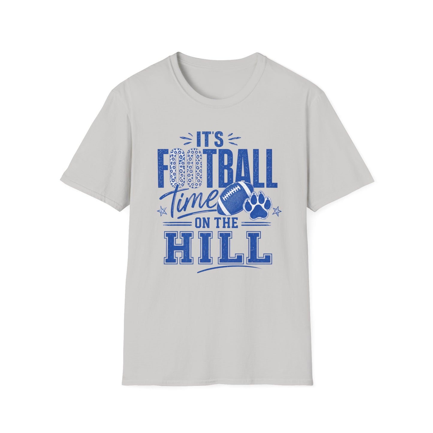It’s Football Time on the Hill | Bell County Football Graphic Tee (Gildan)