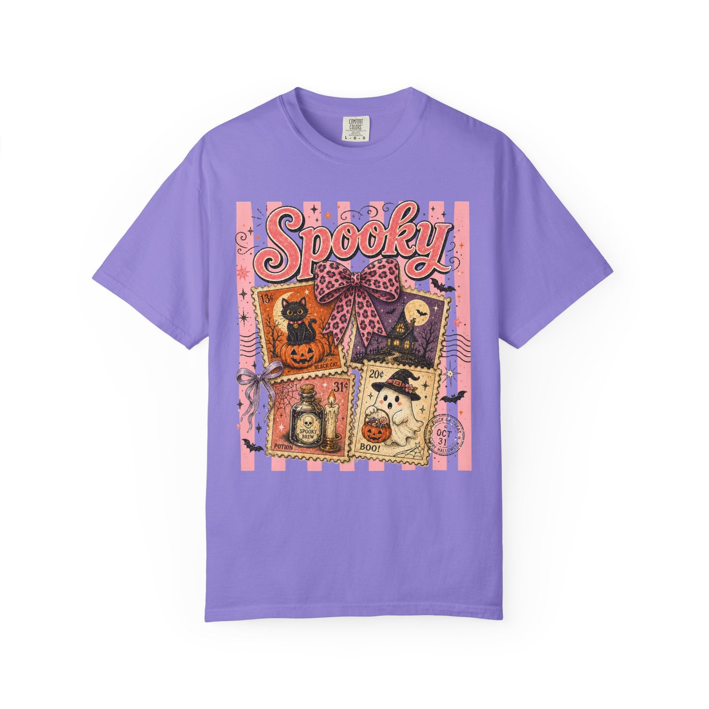 Spooky Collage | Comfort Colors Tee