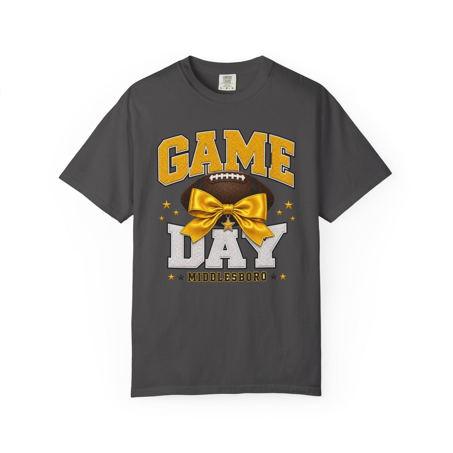 Middlesboro Yellow Jackets Bow Game Day Comfort Colors Tee