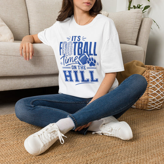 It’s Football Time on the Hill | Bell County Football Graphic Tee (Gildan)