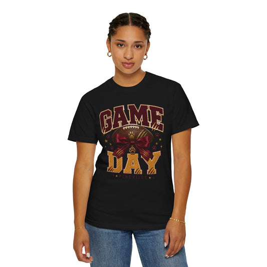 Pineville Lions Bow Game Day Comfort Colors Tee